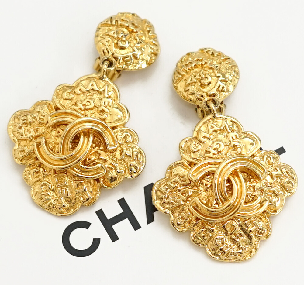 Chanel Cc Logos Rhombus Clip-On #354964C91B